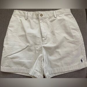 Ralph Lauren Sport white shorts